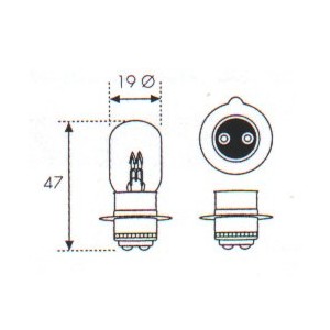 GA - LAMPADA PER MOTO